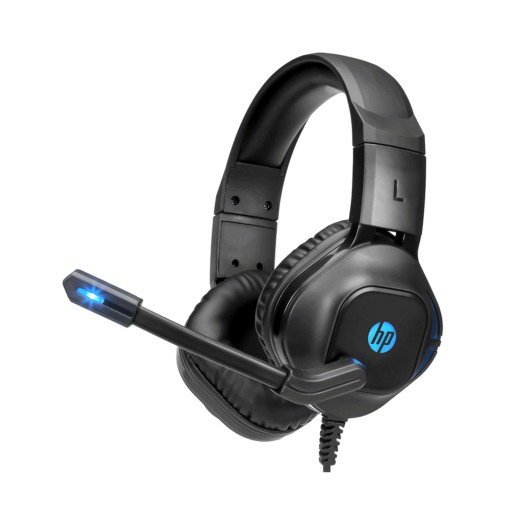 Headset Gamer HP, Conexão USB, P2 - DHE-8002 Black Artigo: 582387