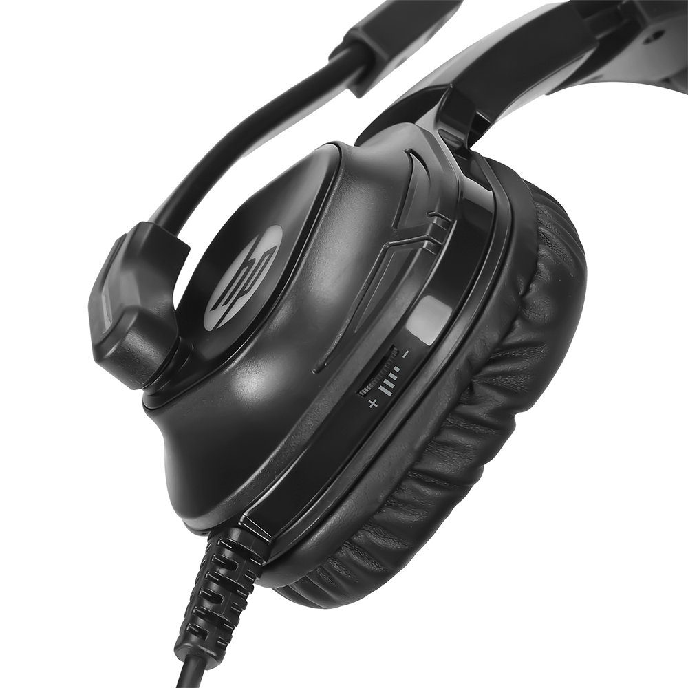 Headset Gamer HP, Conexão USB, P2 - DHE-8002 Black Artigo: 582387