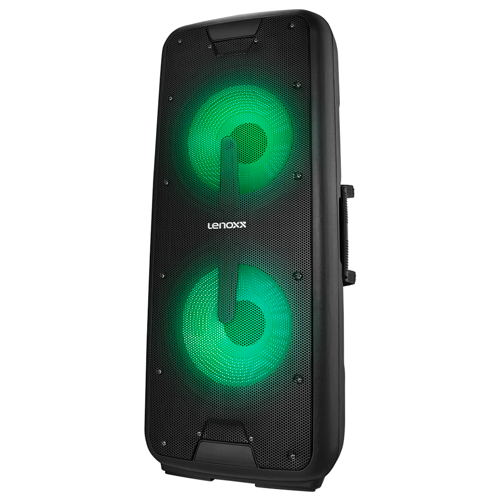 Caixa de Som Amplificada Lenoxx CA370 Bluetooth, Rádio FM, Micro