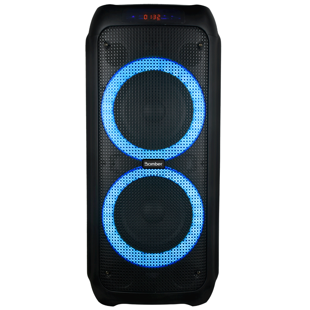 Caixa Amplificada Bomber Party 1200, Potência 120W RMS, Com