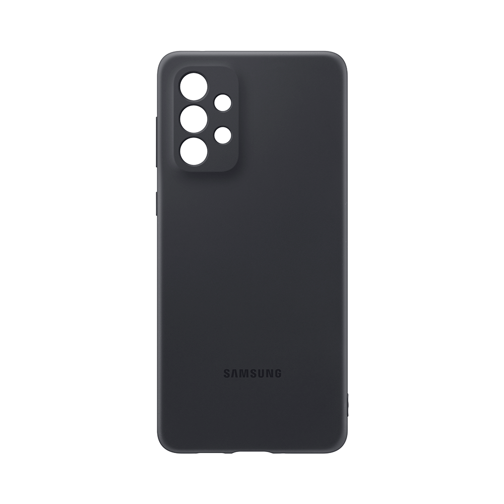 Capa Protetora Samsung Silicone Galaxy A73 5G Preta Fujioka Distribuidor