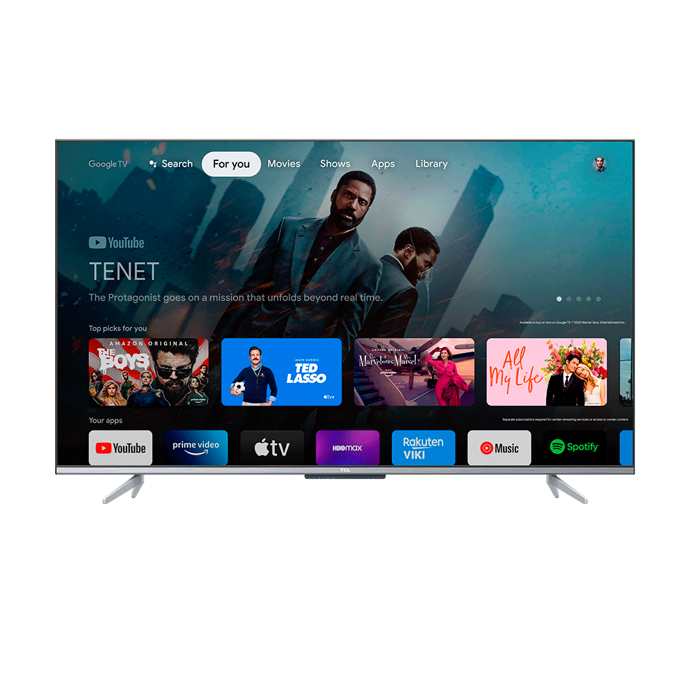 Smart TV LED 55 TCL P725 4K UHD HDR Dolby Vision-Atmos, HDR10