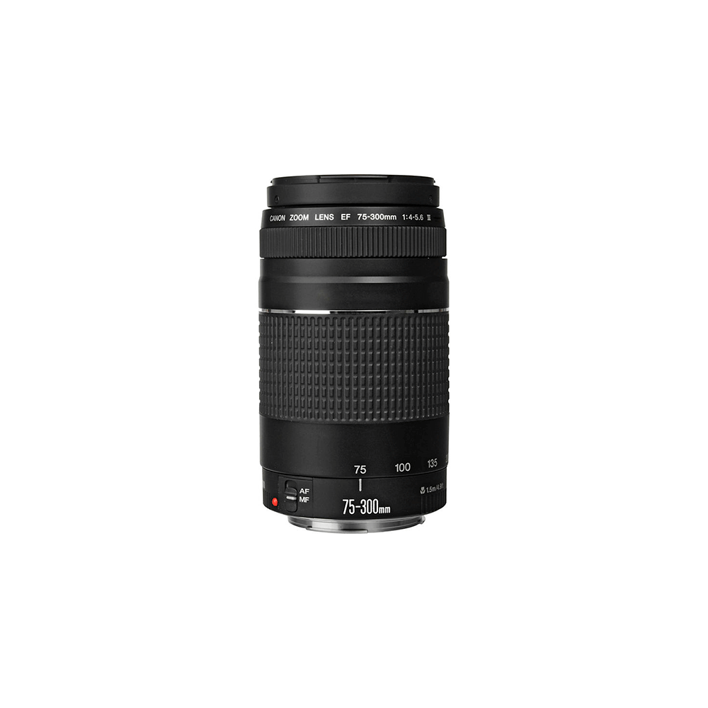 Lente Profissional Canon EF75-300 F4-5.6 III - Fujioka Distribuidor