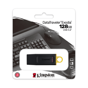 Pendrive Kingston Datatraveler Exodia DTX USB 3.2 | 128GB DF - 801139