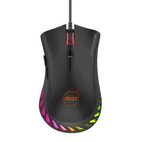 Mouse Gamer Dazz Deathstroke, RGB, 10.000 DPI, USB | Preto DF - 582415
