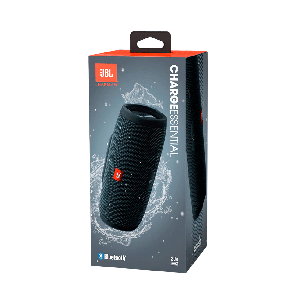Caixa de Som Bluetooth JBL Charge Essential IPX7, À Prova D'água