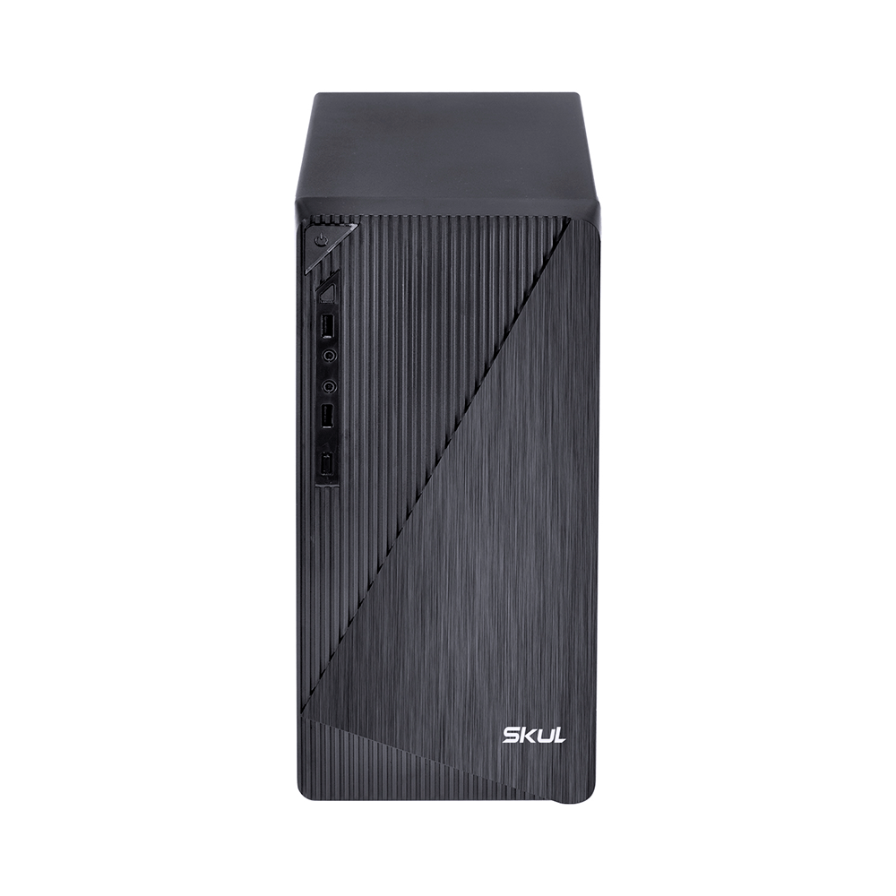 Computador Skul B500 Quad Core I5 3470, Memória 8GB DDR3, SSD 128GB, Fonte 300W, PFC Ativo, Windows 10 Pro - B19012-138191 | Preto Computador Skul B500 Quad Core I5 3470, Memória 8GB DDR3, SSD 128GB, Fonte 300W, PFC Ativo, Windows 10 Pro - B19012-138191 | Preto