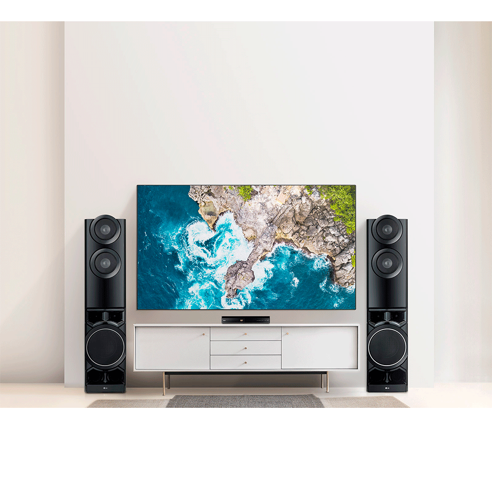 Home Theater LG Xboom LHD687FC , 1250 W, 4.2 Canais, Duplos Sub