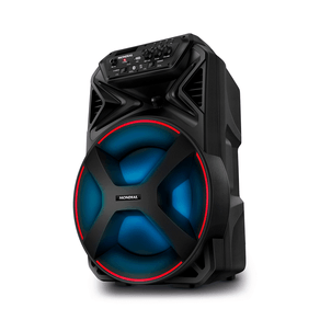 Caixa de Som Amplificada Mondial Connect Partyplus CM-250, Bluetooth, 250W, LED | Preta GO - 286144