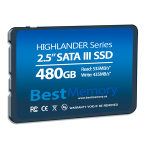 SSD Best Memory 2,5 pol, SATA III, 6Gb/s , 535MB/s para leitura e 435MB/s para gravação 480GB DF - 59633
