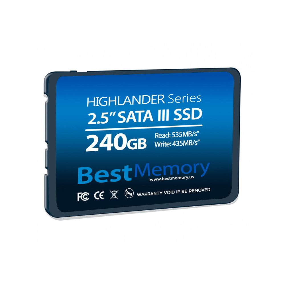SSD Best Memory 2,5 pol, SATA III, 6Gb/s , 535MB/s para leitura e