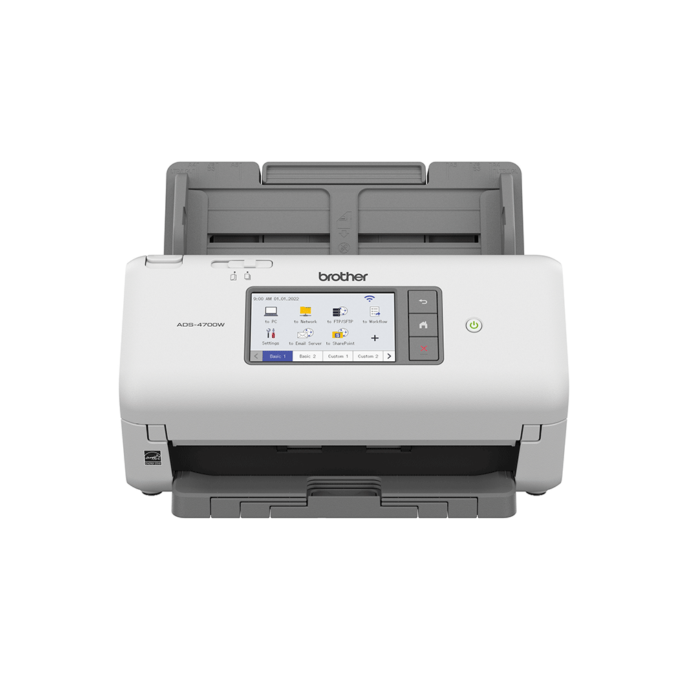 Scanner Brother ADS4700W, USB, Conexão WI-Fi | Bivolt - Fujioka