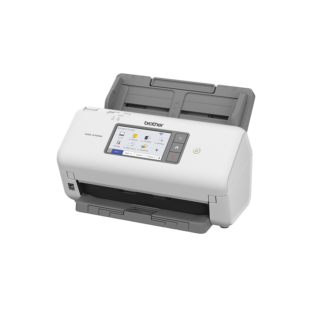 Scanner Brother ADS4700W, USB, Conexão WI-Fi | Bivolt - Fujioka