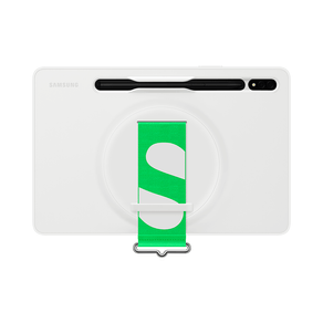 Capa Protetora Samsung Strap com Cinta Tab S8 | Branca DF - 278962 Capa Protetora Samsung Strap com Cinta Tab S8 | Branca DF - 278962