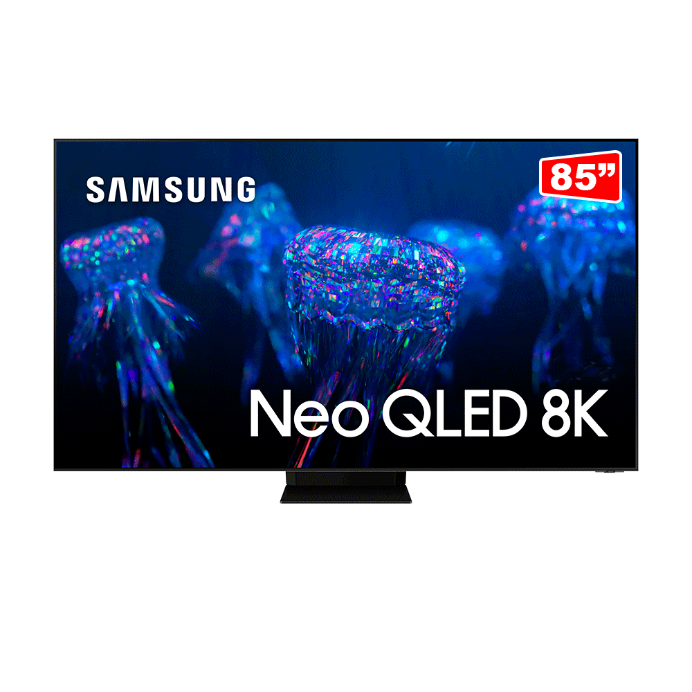 Samsung Smart TV 85 Neo QLED 8K, Mini Led, Painel 120hz, Processador ...
