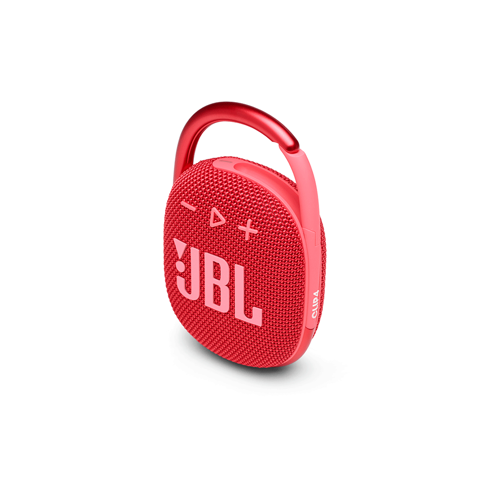 Caixa Bluetooth JBL Clip4 IPX67 | Vermelho - Fujioka Distribuidor