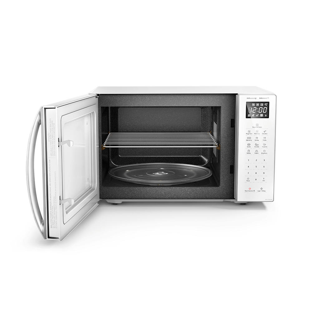 Forno de Micro-ondas Panasonic 34 Litros, Dupla Refeição NN
