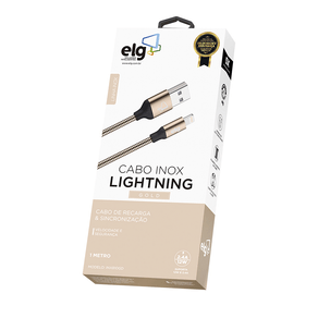 Cabo ELG Lightning INX810GD Gold | 1 metro DF - 255300