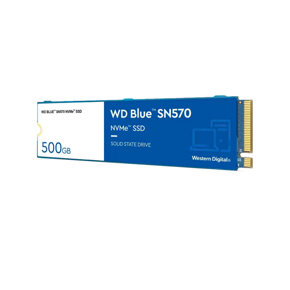 SSD WD Blue SN570 NVMe M.2 2280, Leitura Sequencial até 3.500 MB/s