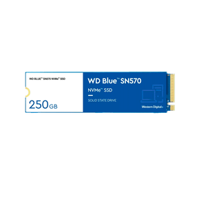 SSD WD Blue SN570 NVMe M.2 2280, Leitura Sequencial até 3.300 MB/s, WDS250G3B0C | 250GB DF - 801171