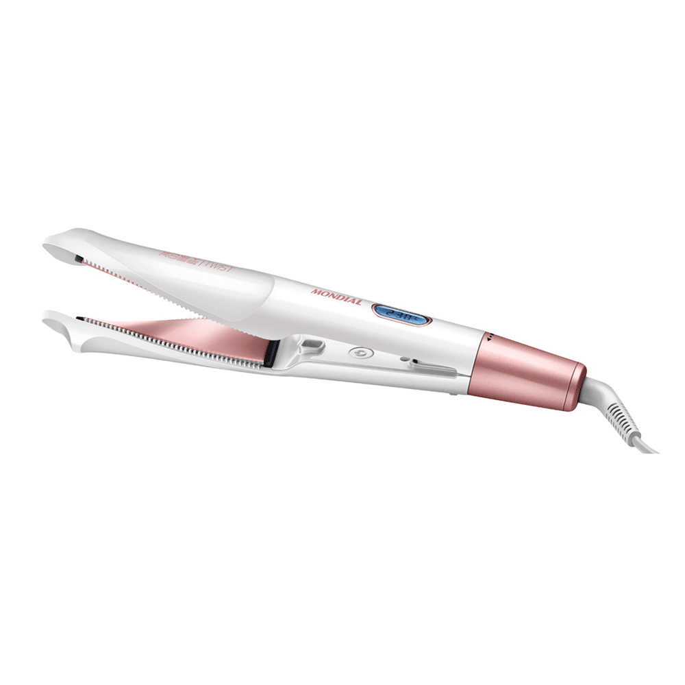 Chapinha / Prancha Alisadora Mondial Twist P-51, Rose Gold