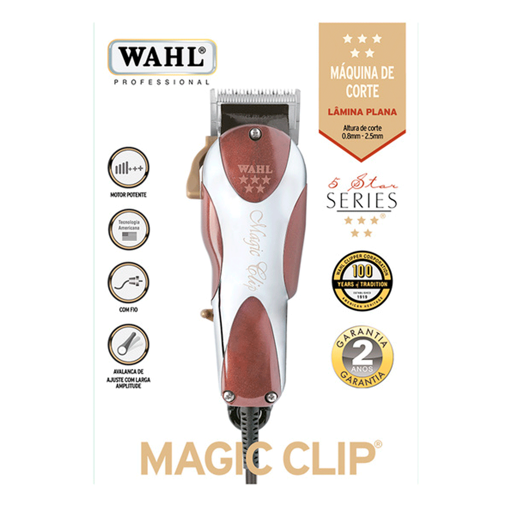 Máquina de Corte Wahl Clipper Magic Clip | 220V Artigo: 691410