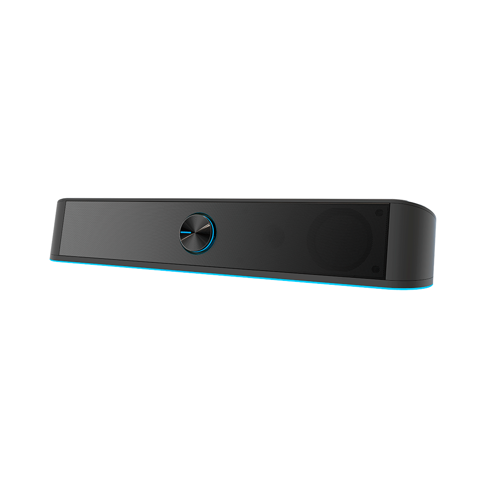 Caixa de Som HP DHE-6003 RGB, Conexão USB, Alto-falante Estéreo