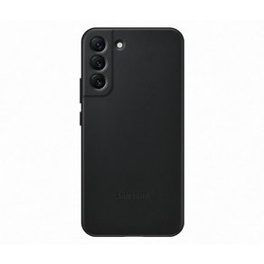 Capa Protetora Samsung Galaxy S22+ Couro | Preta DF - 278918