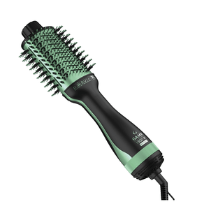Escova Secadora Gama Babosa Brush 3D 1.200/1.300W, Preto/Verde | Bivolt GO - 691439
