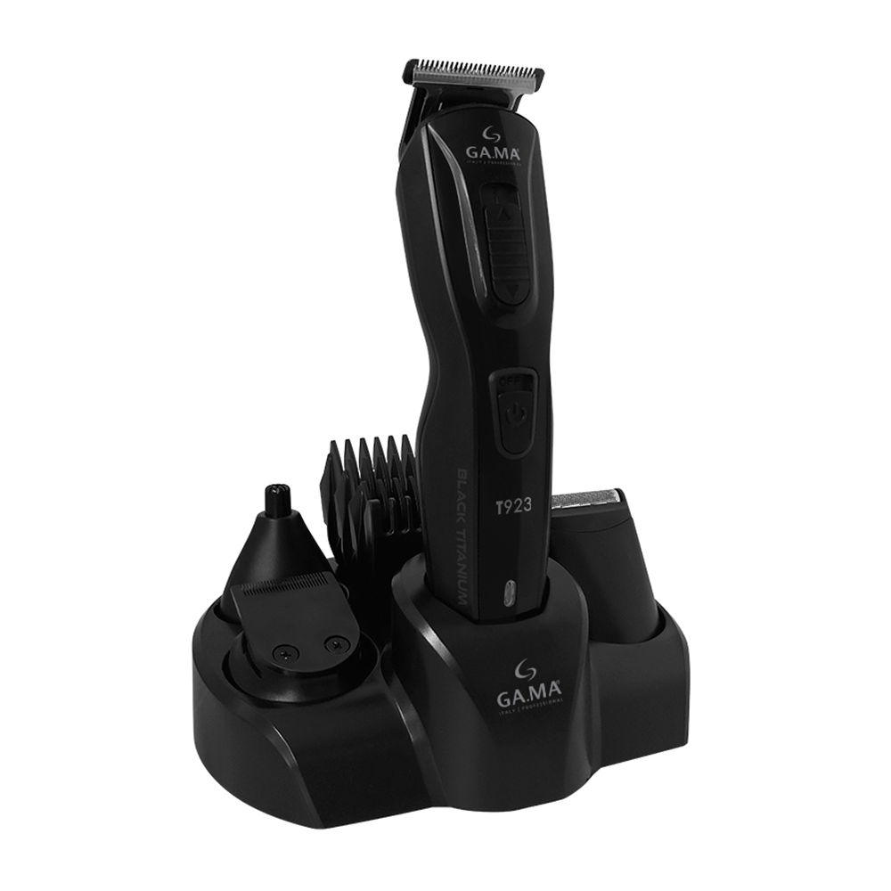 Aparador de Pelos e Acabamento GAMA, Multi-Styler T923 Black 9 em