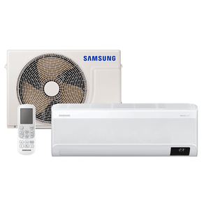 Ar Condicionado Split Inverter Samsung WindFree Connect Sem Vento 9.000 BTUs Frio - AR09BVFAAWKXAZ, Branco | 220V DF - 281227