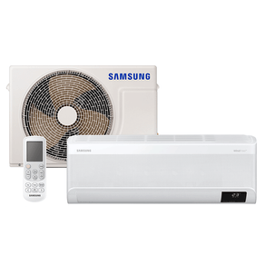 Ar Condicionado Split Inverter Samsung WindFree Connect Sem Vento 12.000 BTUs Frio - AR12BVFAAWKXAZ, Branco | 220V DF - 281230