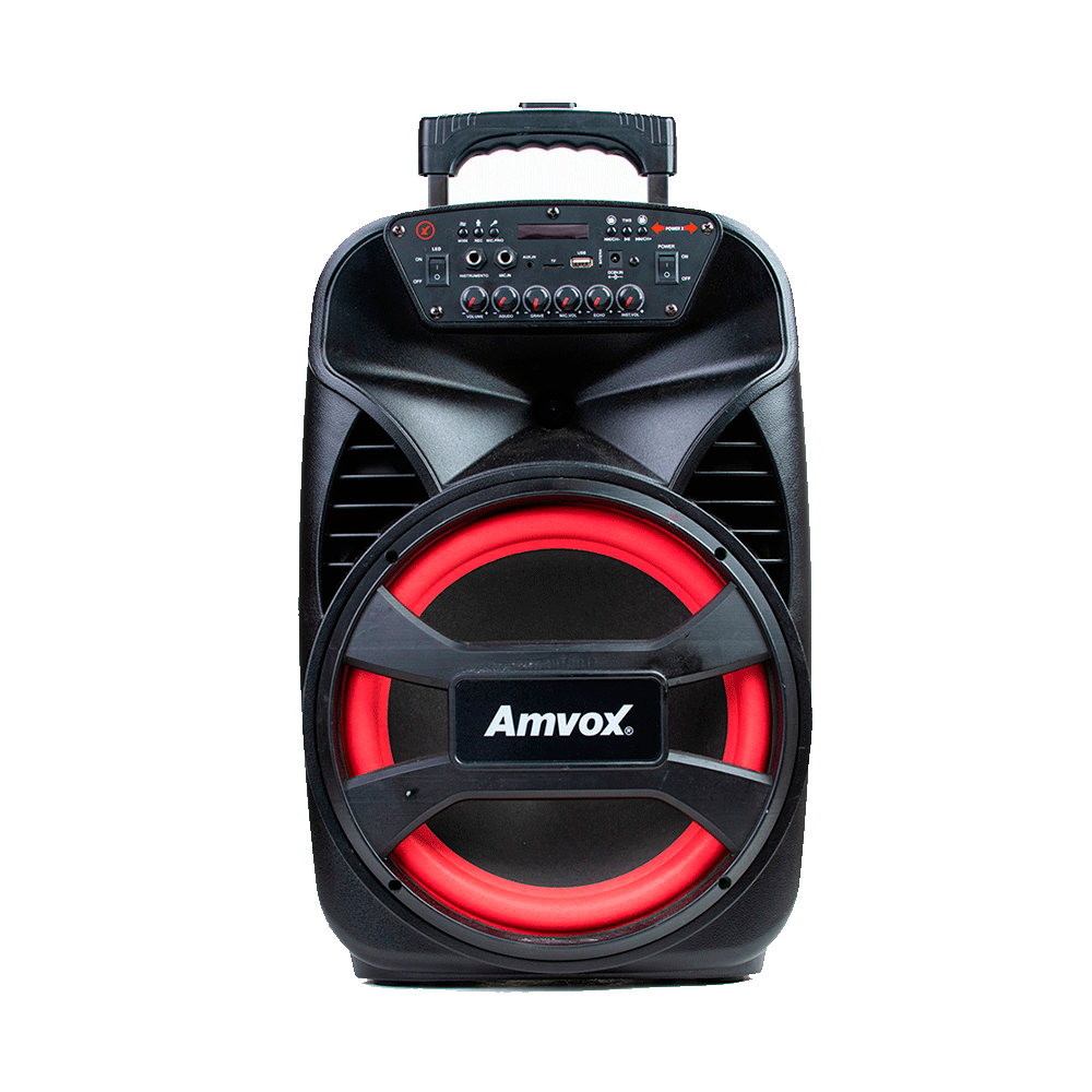 A&Y Caixa de Som Amplificada Amvox ACA 480 Viper II, 480W RMS