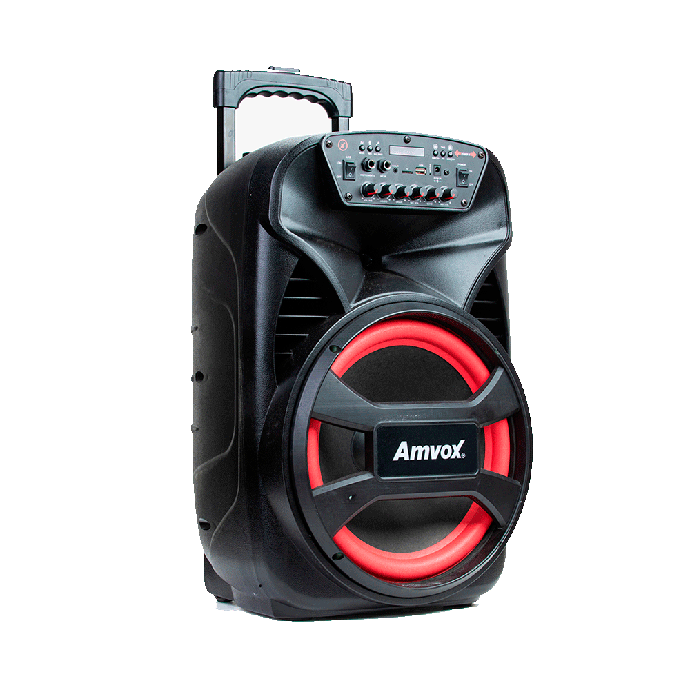 Caixa de Som Amplificada Amvox ACA 480 Viper II, 480W RMS