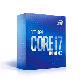 Processador Intel® Core i7- 10700K, 3.80GHz, (Máx. Turbo 5.10GHZ), 16MB, LGA 1200, 10ª Geração DDR4 - BX8070110700K DF - 801199