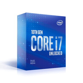 Processador Intel® Core i7-10700KF, 3.80GHz, 5.10GHZ, 16MB, LGA 1200, 10ª Geração DDR4 - BX8070110700K GO - 801198