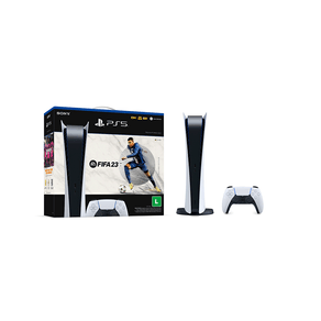 Console Sony PlayStation®5 Edição Digital + FIFA 23 - CFI-1114B01X | 825GB SSD GO - 223129