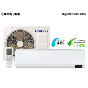 Ar Condicionado Samsung Split Digital Inverter Ultra 22.000 BTUs Frio, AR24BVHZCWKXAZ, Branco | 220V DF - 281245