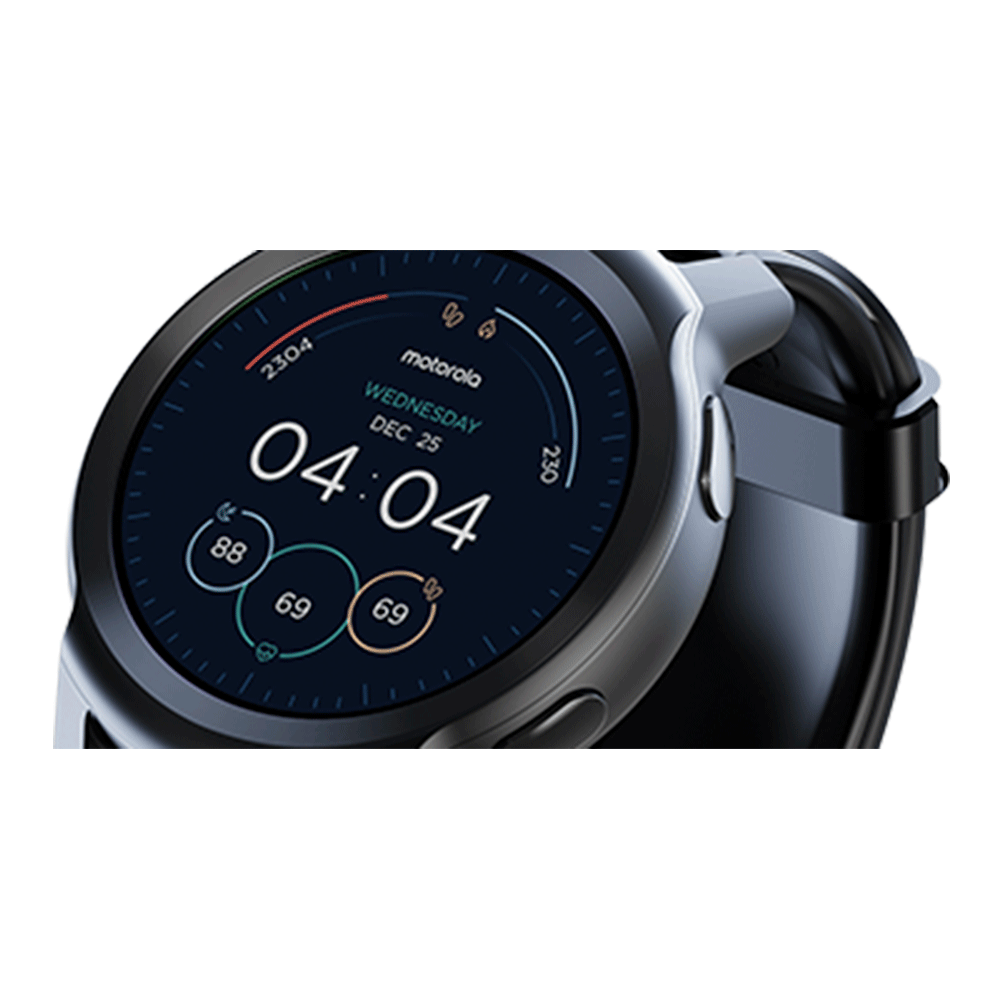 Relogio De Pulso Smartwatch Moto Watch 100 Cinza - Motorola - Kadri  Tecnologia - Pensou em Informática, Pensou em Kadri!