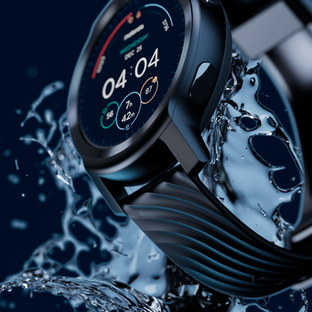 Motorola Moto Watch 100 - Smartwatch, GPS, Bluetooth, Preto
