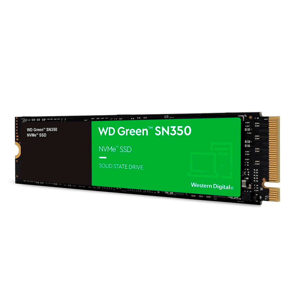 内蔵型SSD WD Green SN350 480GB NVMe SSD Computadores: SSD WD Green SN350 | Fujioka Distribuidor Artigo