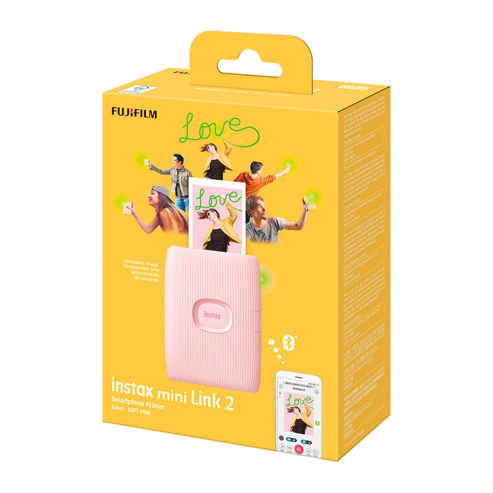 その他 FUJI FILM instax mini LINK 2 SOFT PINK Impressora para celular FUJIFILM Instax Mini 2 Soft Pink | Amazon