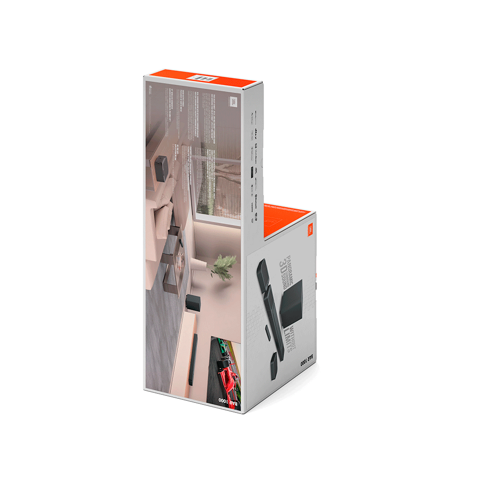 a*k様 JBL bar 1000 本体 フルセット 「美品」 JBL BAR 1000 | Dolby Atmos/DTS: X対応 7.1.4ch 完全ワイヤレス