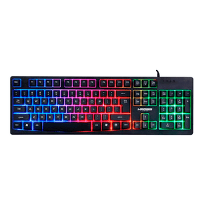 Teclado Gamer Kross com Fio, Membrana Njord USB, LED - KE-KG105 | Preto GO - 582500 Teclado Gamer Kross com Fio, Membrana Njord USB, LED - KE-KG105 | Preto GO - 582500