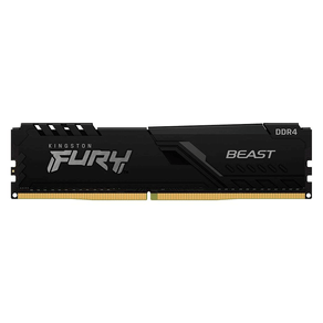 Memória Kingston Fury Beast, 8GB, 2666MHz, DDR4, CL16 - KF426C16BB/8 | Preto GO - 801226
