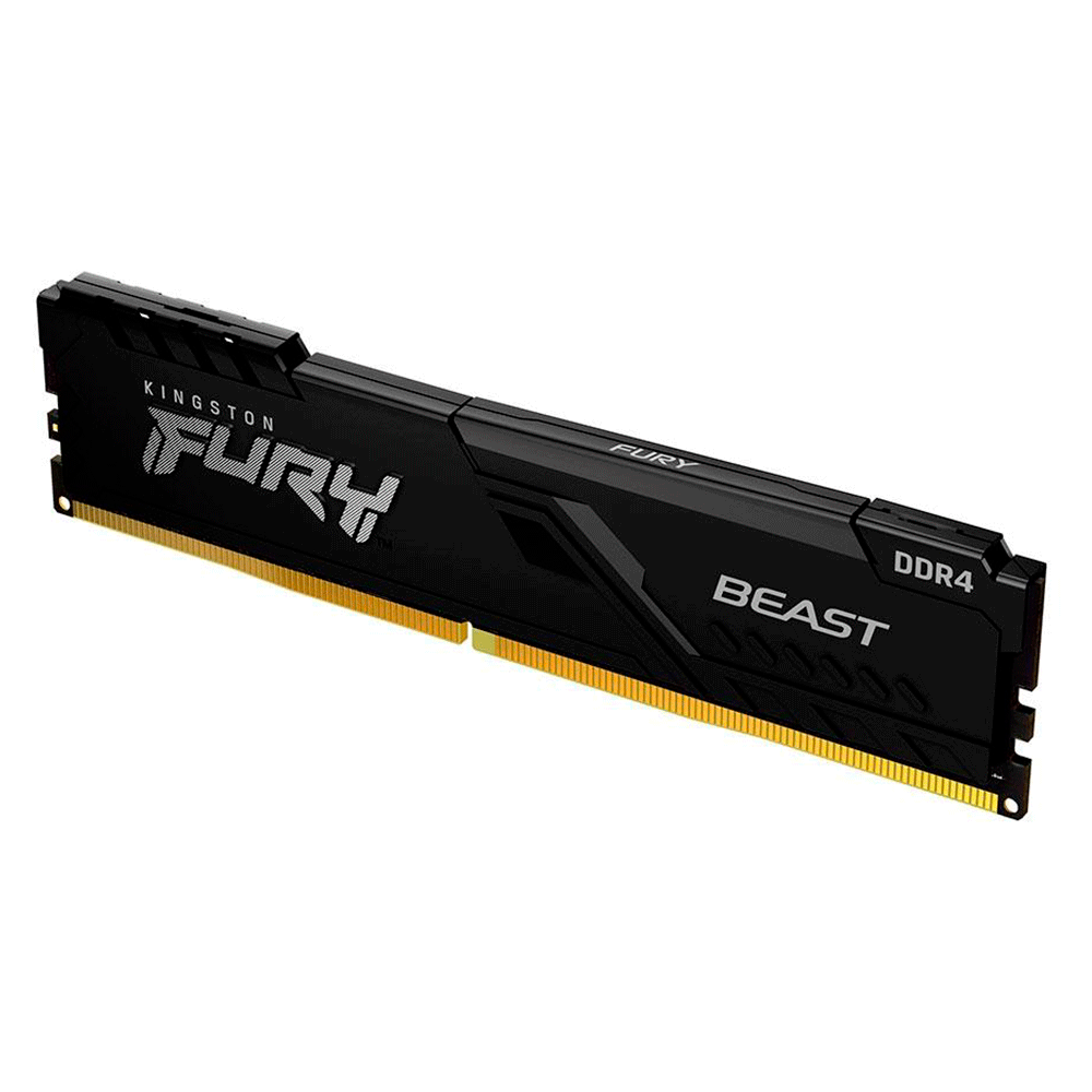 Memória Kingston Fury Beast, 8GB, 2666MHz, DDR4, CL16 - KF426C16BB
