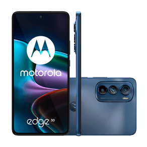 Smartphone Motorola Edge 30, XT2203-1, 5G, 256GB, 8GB RAM, Android 12, Processador 2,5Ghz Octa-Core, Câmera Frontal 32MP | Grafite DF - 237979