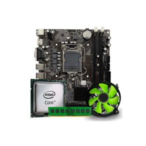 Kit Placa Mãe BRX Intel Core i3 H55 530 + 8gb DDR3 de memória + Cooler + Processador GO - 801205