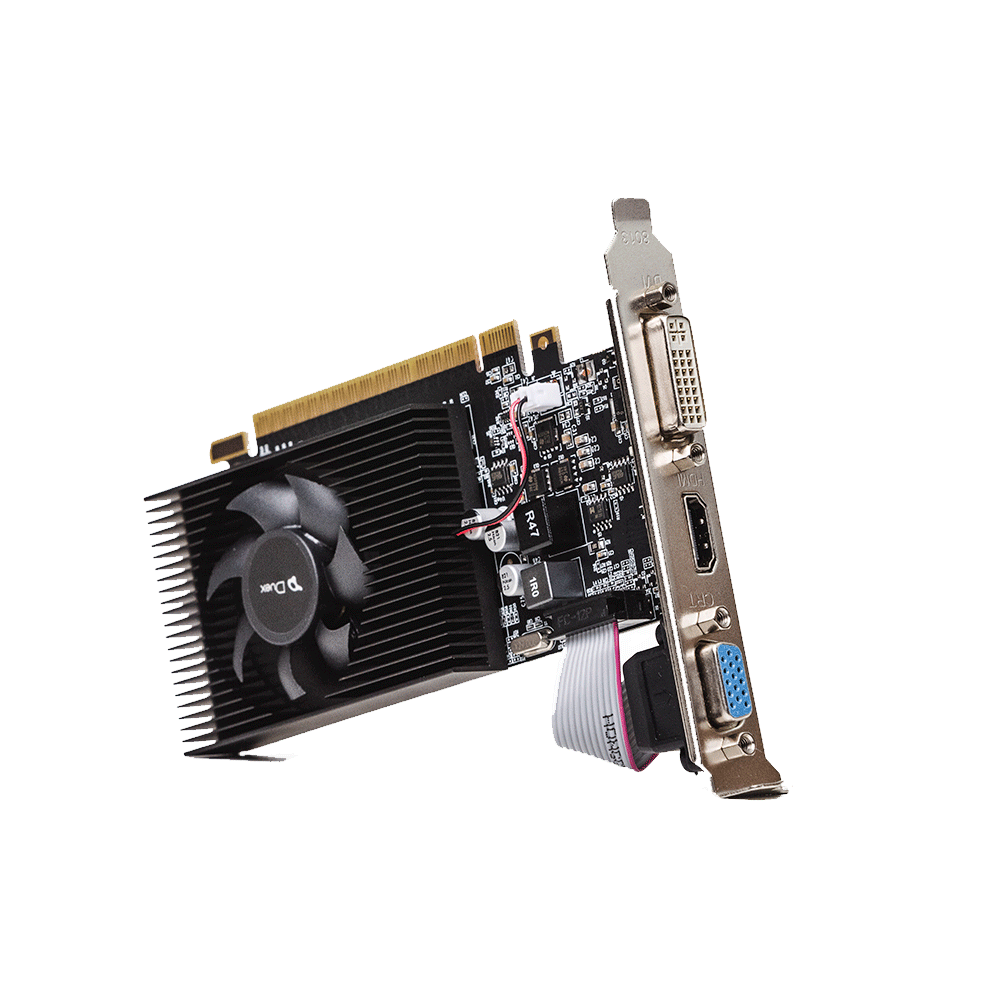 Placa De Vídeo Duex NVIDIA GeForce GT730LP, 4GB, DDR3