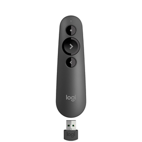 Apresentador Logitech R500s Sem Fio - Alcance até 20 Metros | Grafite DF - 582533